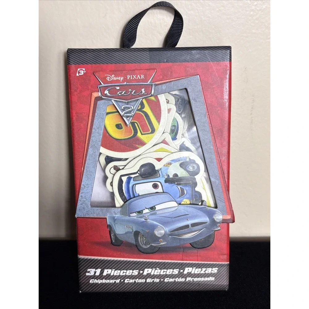 Disney Cars 2 Chipboard Box For Crafting & Scrapbooking